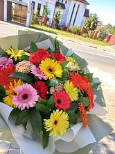 Букет цветов из:  Герберы #REPLACE_PRED# Крымске